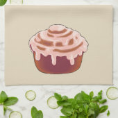 Cinnamon Roll Geschirrtuch (Gefaltet)