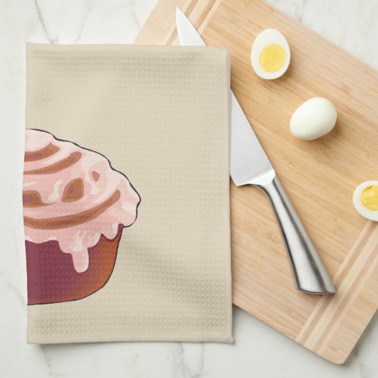 Cinnamon Roll Geschirrtuch (Viertel Falte)