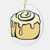 Cinnamon Roll Honey Bucht Niedlichen Cartoon Desig Keramikornament (Links)