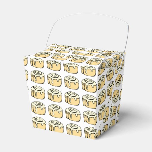 Cinnamon Roll Honey Bun Cartoon Design Geschenkschachtel (Vorderseite)