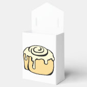 Cinnamon Roll Honey Bun White Cartoon Design Niedl Geschenkschachtel (Geöffnet)