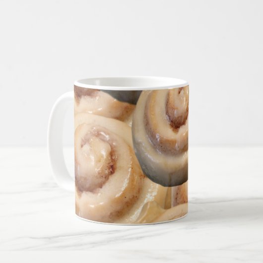 Cinnamon Roll Kaffeetasse (Vorderseite Links)