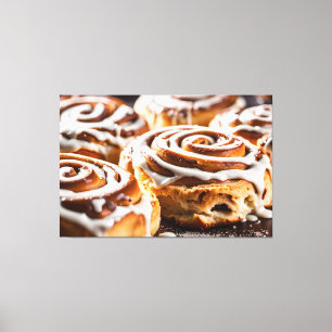 Cinnamon Roll Leinwanddruck