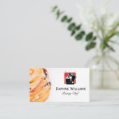 Cinnamon Roll | Mischmaschine Visitenkarte (Stehend Vorderseite)