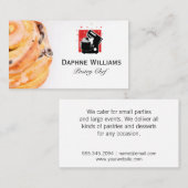 Cinnamon Roll | Mischmaschine Visitenkarte (Vorne/Hinten)