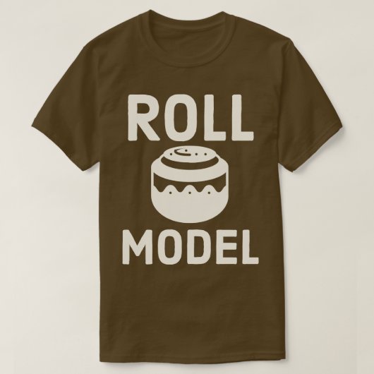 Cinnamon Roll Roll Model for Girls Pastry Koch T-Shirt (Design vorne)