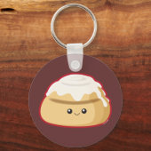 Cinnamon Roll Schlüsselanhänger (Vorderseite)