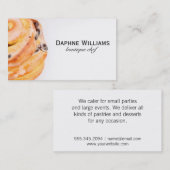 Cinnamon Roll Visitenkarte (Vorne/Hinten)