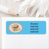 Cinnamon Rolle Cartoon Illustration (Insitu)