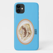 Cinnamon Rolle Cartoon Illustration Case-Mate iPhone Hülle (Rückseite)