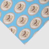 Cinnamon Rolle Cartoon Illustration Seidenpapier (Ausschnitt)