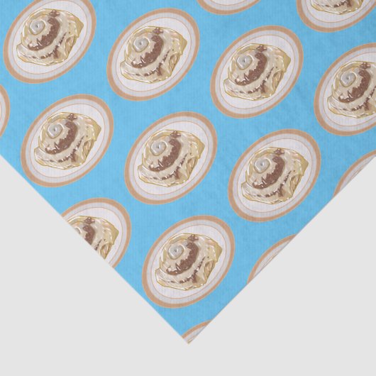 Cinnamon Rolle Cartoon Illustration Seidenpapier (Ausschnitt)