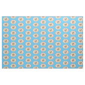 Cinnamon Rolle Cartoon Illustration Stoff (Fat Quarter (45,7 x 55,9 cm))