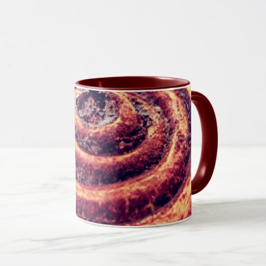 Cinnamon Rolle Tasse (VorderseiteRechts)