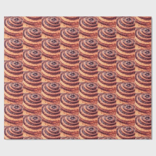 Cinnamon-Rollenpapier Geschenkpapier (Flach)