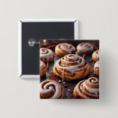 Cinnamon Rolls Button (Vorne & Hinten)