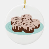 Cinnamon Rolls Keramik Ornament (Vorne)