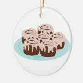 Cinnamon Rolls Keramik Ornament (Links)