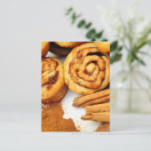 Cinnamon Rolls Postkarte (Stehend Vorderseite)