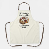 Cinnamon Rolls Sweet Bun Konditorei Schürze (Vorderseite)