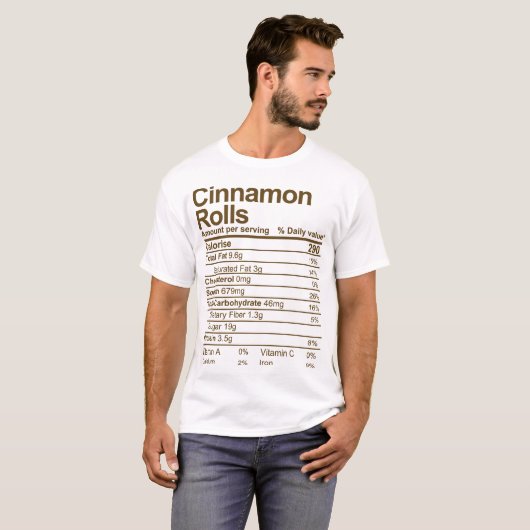 Cinnamon Rolls T-Shirt (Vorne ganz)
