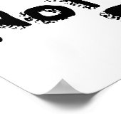 Cinnamon rollt keine Geschlechterrollen Poster (Ecke)