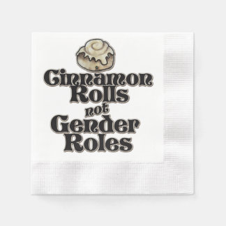 Cinnamon rollt keine Geschlechterrollen Serviette