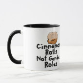 Cinnamon rollt keine Geschlechterrollen Tasse (Links)
