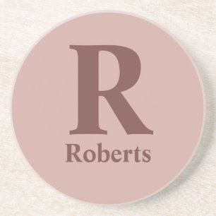 Cinnamon Rose Anfangs/Vorname/Familienname Getränkeuntersetzer