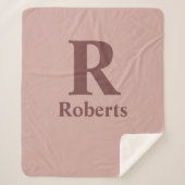 Cinnamon Rose Anfangs/Vorname/Familienname Sherpadecke (Vorderseite)