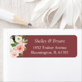 Cinnamon Rose Rosa Wasserfarben (Insitu)