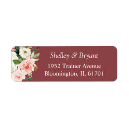 Cinnamon Rose Rosa Wasserfarben