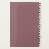 Cinnamon Slate 5.5"x8.5" Planer für Zuhause oder O (Rückseite)