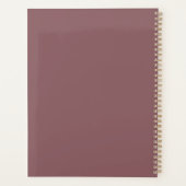 Cinnamon Slate 8.5 x 11 Planer für Zuhause oder Of (Rückseite)