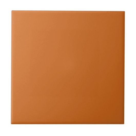 Cinnamon Solid Color | Classic | elegant Fliese (Vorderseite)