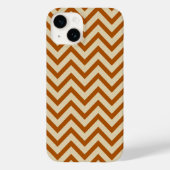Cinnamon Spice Moods Chevrons Case-Mate iPhone Hülle (Rückseite)
