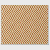 Cinnamon Spice Moods Chevrons Geschenkpapier (Flach)