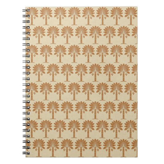 Cinnamon Spice Moods Palm Notizblock (Vorderseite)