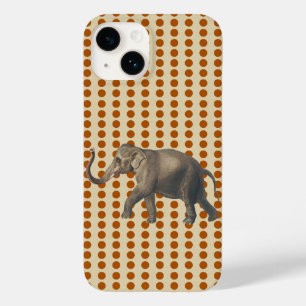 Cinnamon Spice Moods Punkte mit Elefant Case-Mate iPhone 14 Hülle