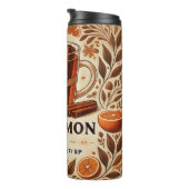 Cinnamon Tea Design Kunst Thermosbecher (Nach rechts gedreht)