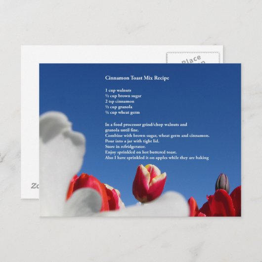 Cinnamon Toast Postkarte (Vorne/Hinten)