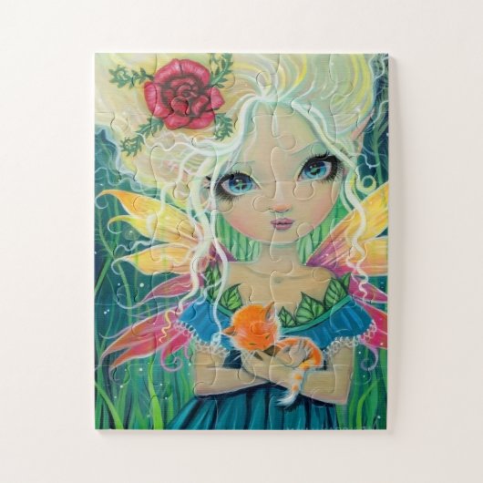 Cinnamon's Fairy Art von Molly Harrison Puzzle (Vertikal)