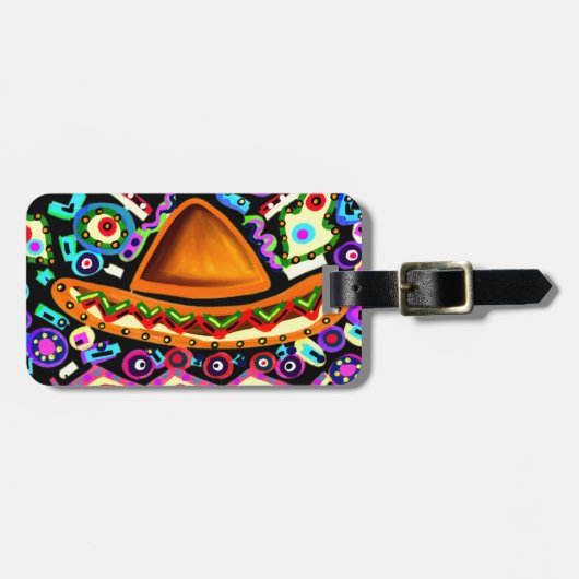 CINO DE MAYO GEPÄCKANHÄNGER (Vorderseite horizontal)