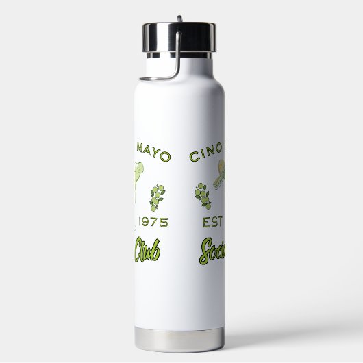Cino De Mayo Social Club Trinkflasche (rechts)