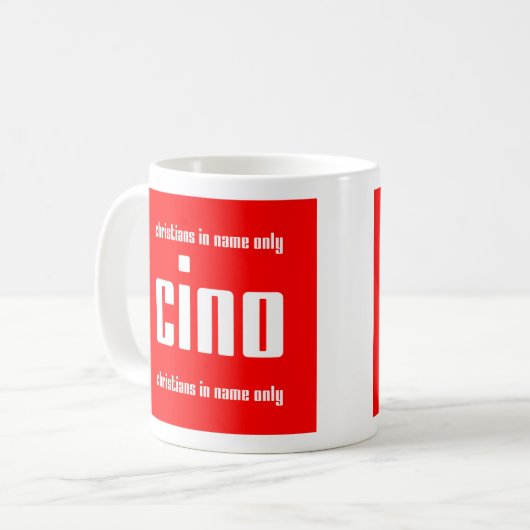 CINO Tasse (Vorderseite Links)