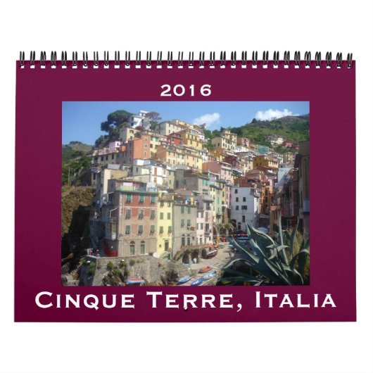 cinque terre 2016 kalender (Titelbild)