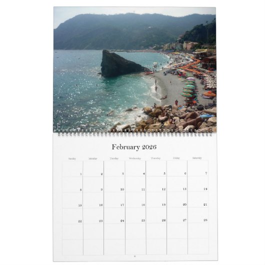cinque terre 2026 groß kalender (Feb 2026)