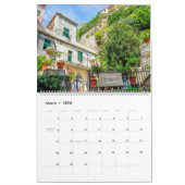 Cinque Terre Ästhetik Italien Coast Wall Calendar Kalender (Mär 2026)