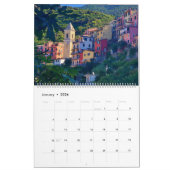Cinque Terre Ästhetik Italien Coast Wall Calendar Kalender (Jan 2026)