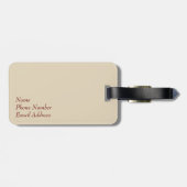 Cinque Terre Coast Gepäckanhänger (Rückseite horizontal)